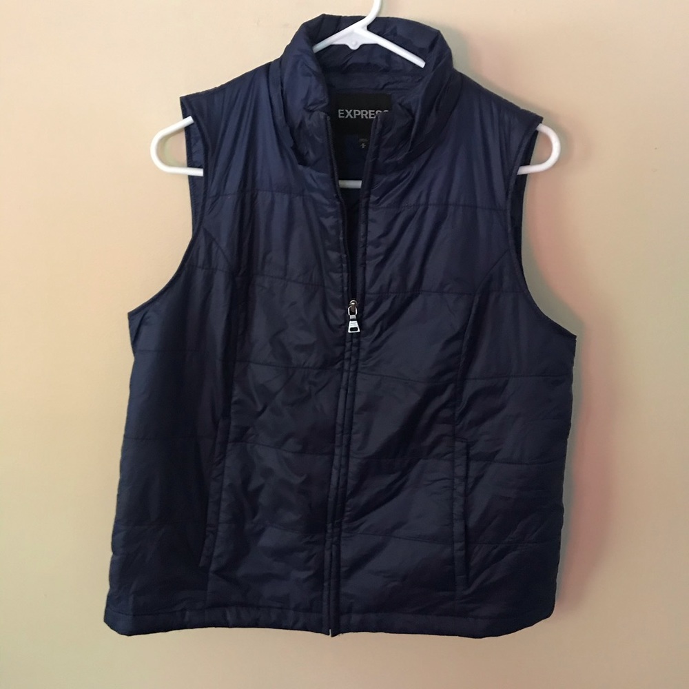 **SOLD**Navy blue vest